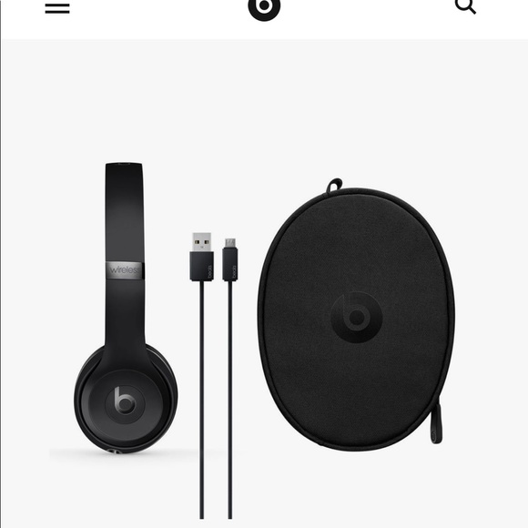 Wireless beats headphones + case and cords - Picture 4 of 4